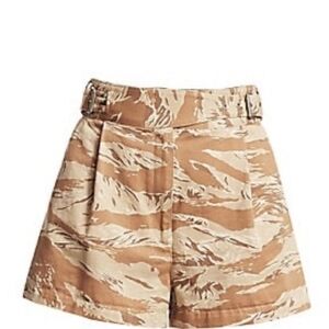 Rachel Comey Camo Roam Shorts, Size 2